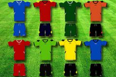 Основні (домашні) кольори футбольної форми команд змагань ДЮФЛІФО U-18 з футболу сезону 2017-2018 років