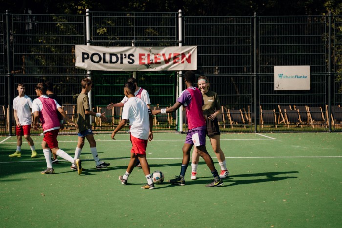 В рідному місті Лукаса Подольскі відбувся Саміт з Соціального Футболу за участі франківських підлітків