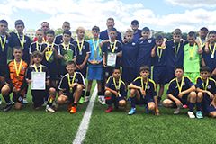ОФШ "Спарта" Отинія отримала "бронзу" чемпіонату ДЮФЛІФО U-13